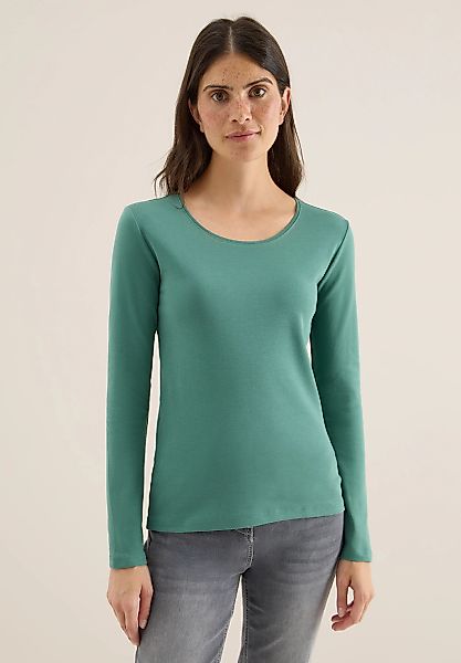 Cecil Langarmshirt, aus reiner Baumwolle günstig online kaufen