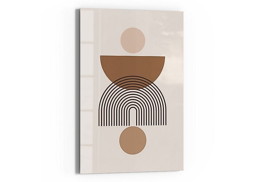 DEQOART Magnettafel 'Geometrische Ruhe', Whiteboard Pinnwand beschreibbar günstig online kaufen