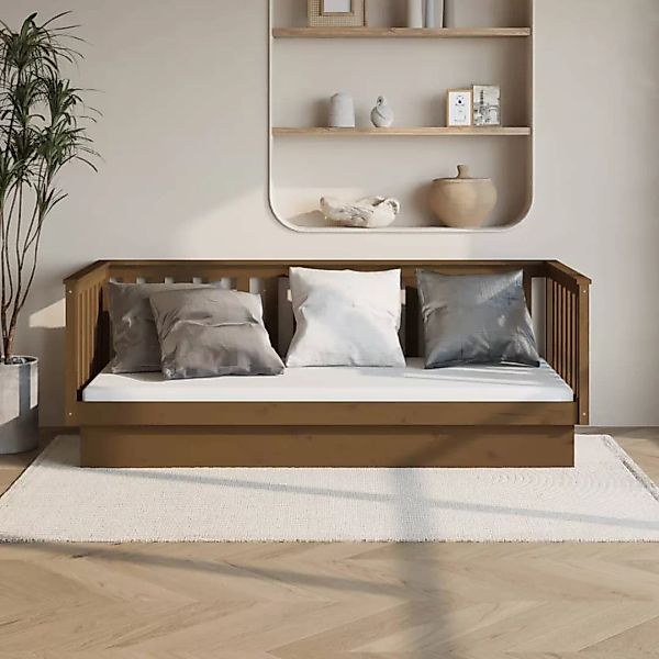 Vidaxl Tagesbett Honigbraun 80x200 Cm Massivholz Kiefer günstig online kaufen