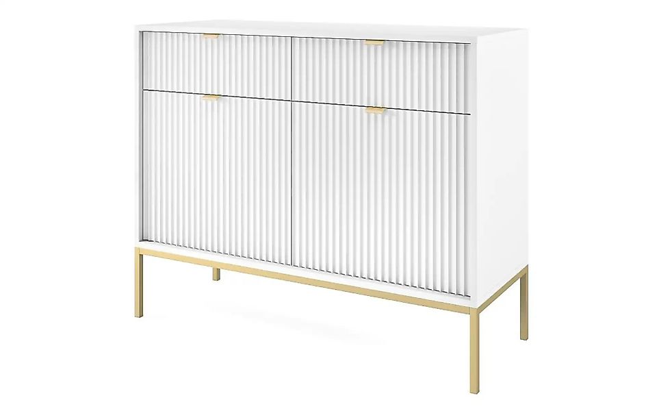 Sideboard  Vellore ¦ weiß ¦ Maße (cm): B: 104 H: 83 Kommoden & Sideboards > günstig online kaufen