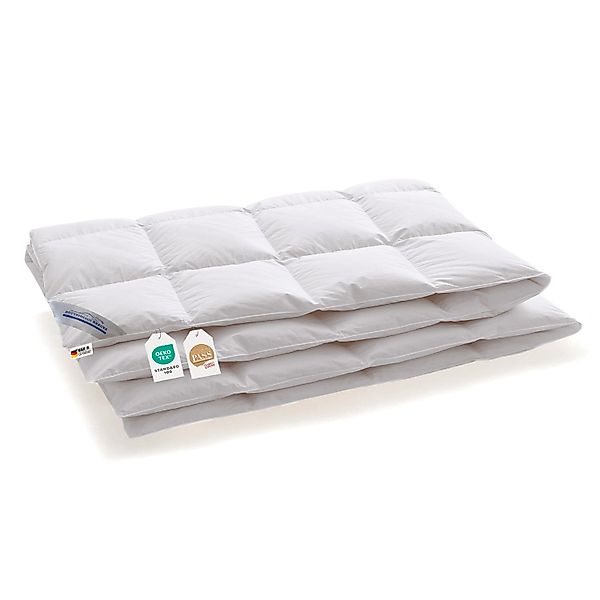 Daunendecke neue medium warme premium Daunen Klasse1 Bettdecke 135x200 günstig online kaufen