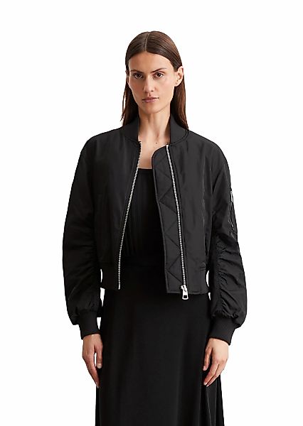 Marc OPolo Blouson, im Pilotenstil, verkürzte Form, mit mattem Glanz und so günstig online kaufen