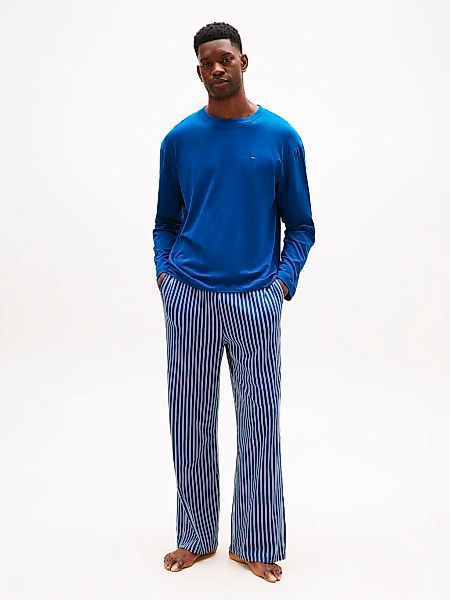 Tommy Hilfiger Underwear Schlafanzug "JERSEY PJAMA SET PRINT" 2 tlg. mit el günstig online kaufen