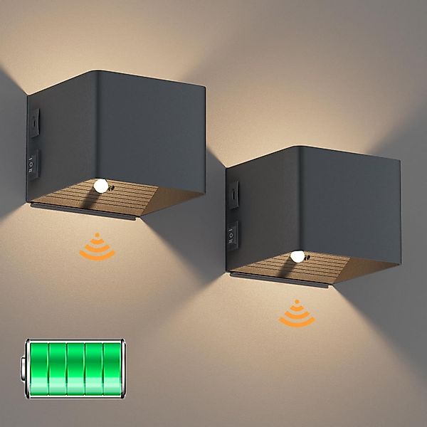 BlingBin LED Wandleuchte Akku Wandleuchte mit günstig online kaufen