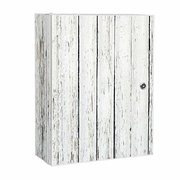 Banjado XXL Medizinschrank Abschliessbar 35x46x15cm Arzneischrank Weiß Aus günstig online kaufen