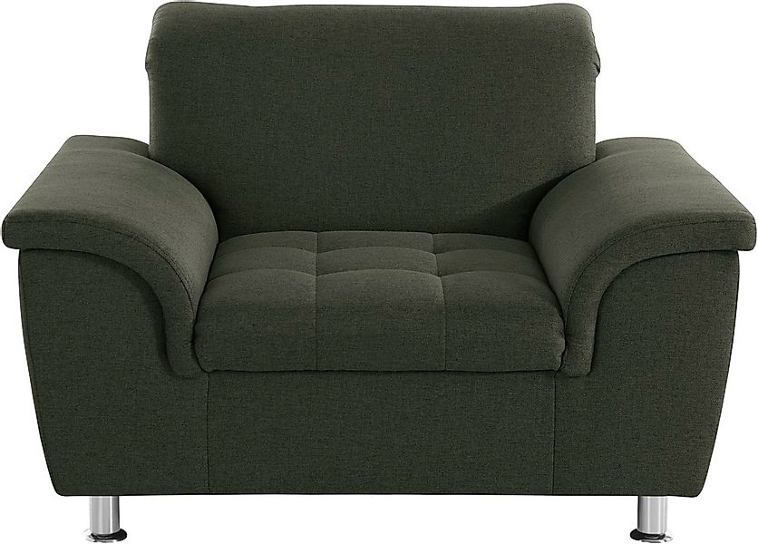 DOMO collection Sessel "Franzi", wahlweise mit Kopfteilverstellung günstig online kaufen