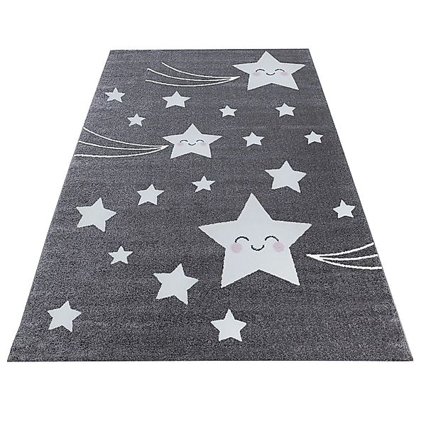 Ayyildiz Kinderteppich Kids 610 Grau 160 cm x 230 cm günstig online kaufen