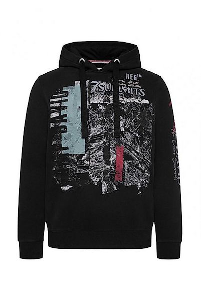 CAMP DAVID Hoodie mit Photoprint black günstig online kaufen