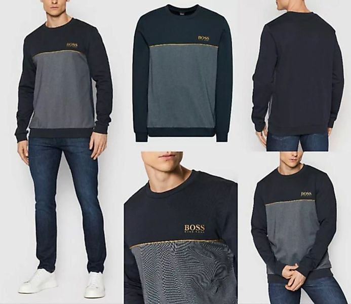 BOSS Sweatshirt HUGO BOSS Pullover Retro Sweater Sweatshirt Jumper Pullover günstig online kaufen