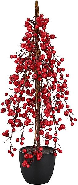Winterliche Kunstpflanze Beerenbäumchen, Creativ green, Höhe 68 cm, in toll günstig online kaufen