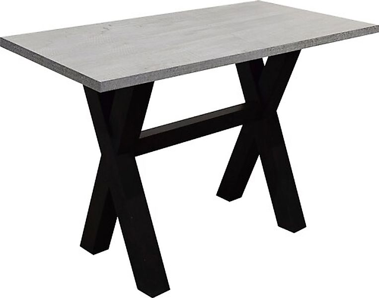 Mäusbacher Bartisch, Gestell in X-Form (Breite 120, 140 oder 160 cm) günstig online kaufen