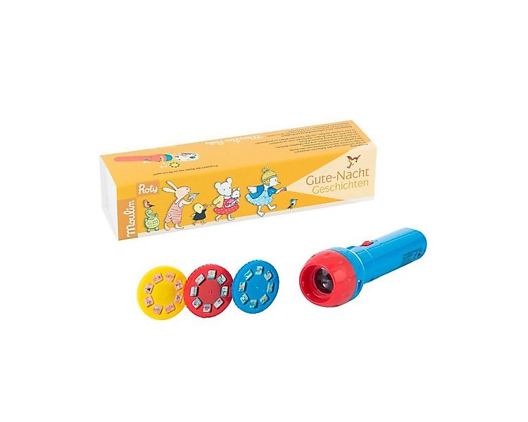 Moulin Roty Projektionslampe Projektionsleuchte Taschenlampe mit Geschichte günstig online kaufen