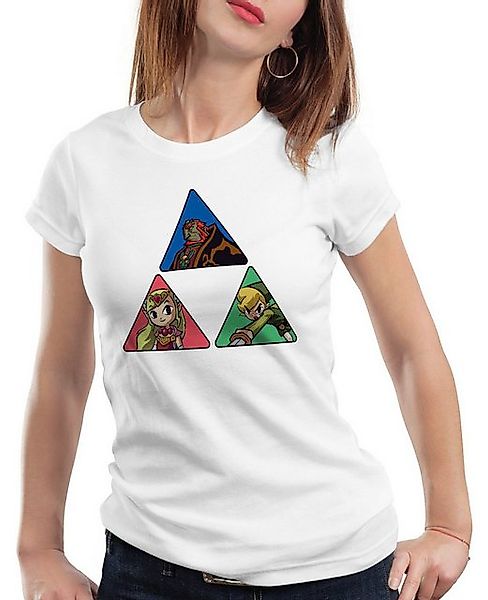 style3 T-Shirt Triforce Link Gamer Hyrule boy zelda game wild breath legend günstig online kaufen