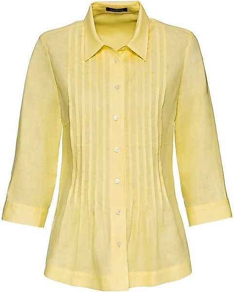Highmoor Hemdbluse Leinenbluse mit Biesen günstig online kaufen