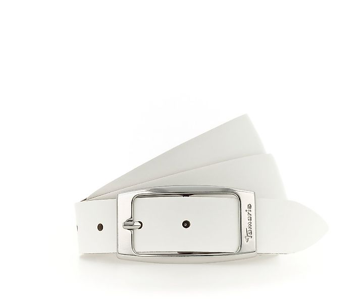 Tamaris Ledergürtel mit glänzender Schließe in tollen Basic-Farben günstig online kaufen