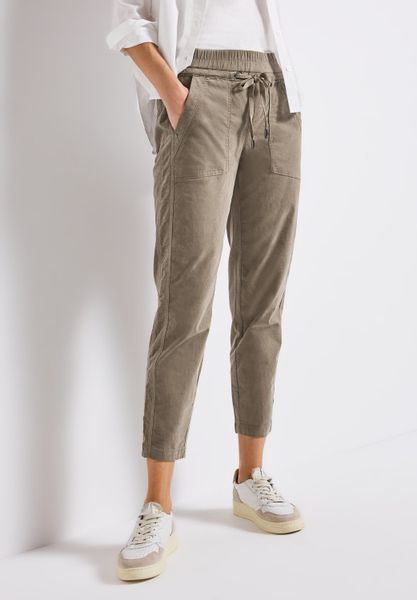 STREET ONE Cordhose Middle Waist günstig online kaufen