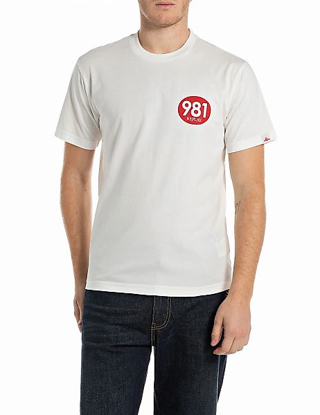 Replay T-Shirt, mit 981-Print auf der Brust günstig online kaufen