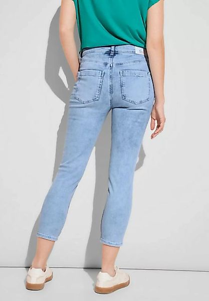 STREET ONE 7/8-Jeans aus Baumwolle mit Stretchanteil günstig online kaufen