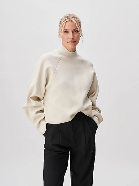LeGer Strickpullover "Heather, LeGer by Lena Gercke", Loose fit mit Rundhal günstig online kaufen