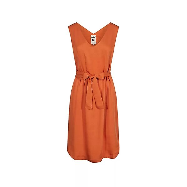 Light-breeze Lyocell (Tencel) Kleid Orange günstig online kaufen