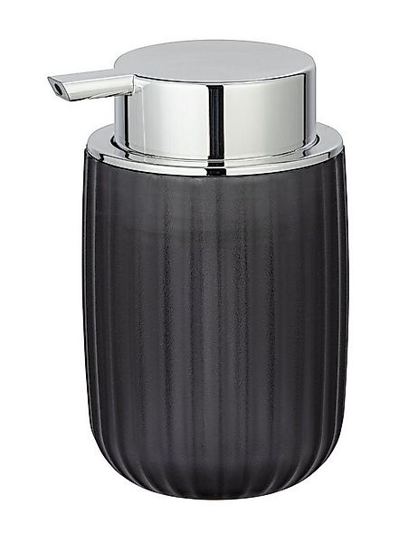 WENKO Seifenspender WENKO Seifenspender AGROPOLI BHT 7.50x12.50x9 cm grau günstig online kaufen