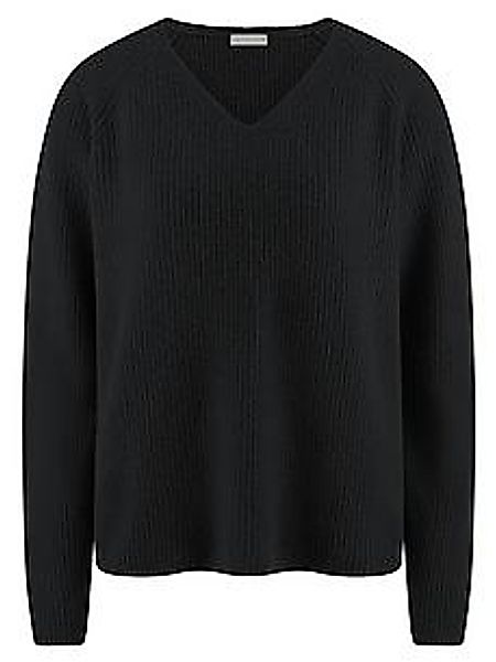 V-Pullover Peter Hahn schwarz günstig online kaufen