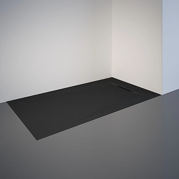 Schulte Duschwanne ExpressPlus Extraflach Rechteck 140 cm x 80 cm Anthrazit günstig online kaufen