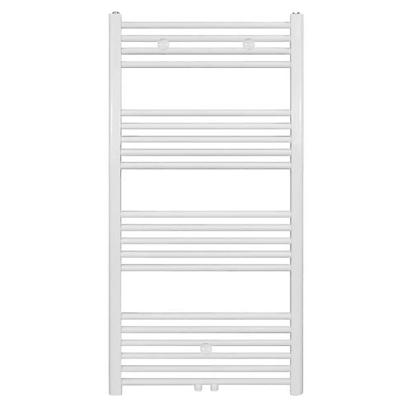 Belrad Badheizkörper Mittelanschluss Weiß 1200 X 500 HxB 537W günstig online kaufen