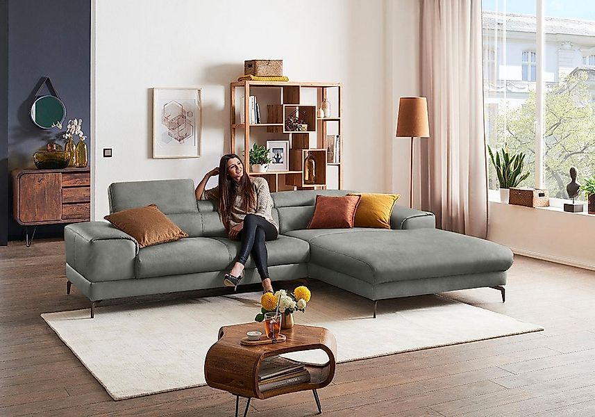 W.SCHILLIG Ecksofa "piedroo, Designsofa mit tollem Sitzkomfort, elegant und günstig online kaufen