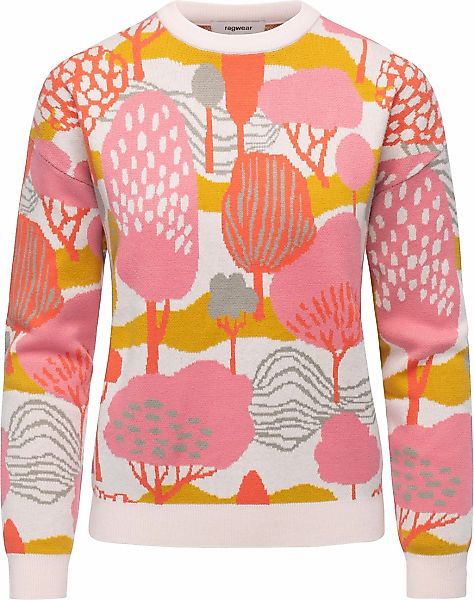 Ragwear Rundhalspullover "Treenara", Pullover in modischem Print günstig online kaufen