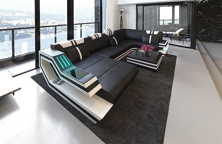 Sofa Dreams Wohnlandschaft Leder Sofa Ledercouch günstig online kaufen