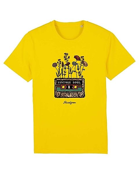 Retro Tshirt Aus Bio Baumwolle, Vintage, Blumen, Frühling günstig online kaufen