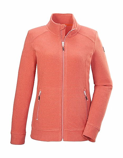 Killtec Fleecejacke "KOS 100 WMN FLC JCKT" Gestreifte Damen-Fleecejacke mit günstig online kaufen