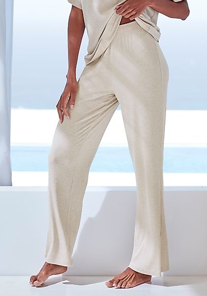 s.Oliver Pyjamahose, in elastischer Rippware günstig online kaufen