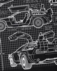 style3 T-Shirt Delorean DMC-12 zurück in günstig online kaufen