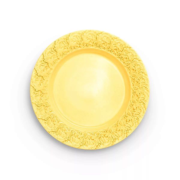 Lace Teller 25cm Gelb günstig online kaufen