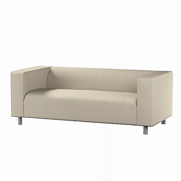 Bezug für Klippan 2-Sitzer Sofa, grau-beige, Sofahusse, Klippan 2-Sitzer, A günstig online kaufen