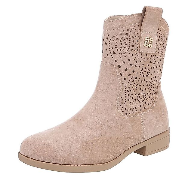 Ital-Design Damen Stiefelette mit elegantem Design und hohem Komfort Sommer günstig online kaufen