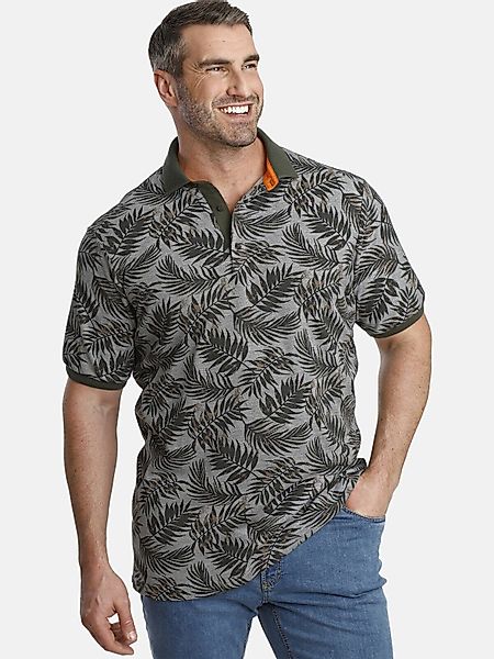 Charles Colby Poloshirt EARL ANGUS Blätterdruck günstig online kaufen
