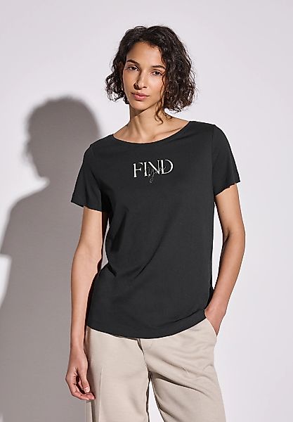 STREET ONE T-Shirt, schimmernd günstig online kaufen