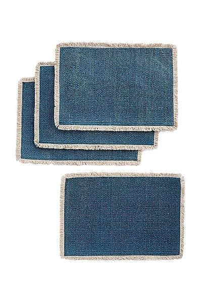 Next Platzset Geflochtene Platzsets mit Fransen, 4er-Set, (4-St) günstig online kaufen
