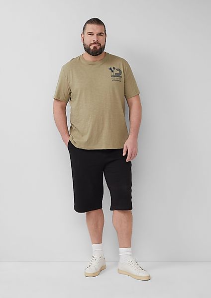 s.Oliver Bermudas Detroit: Sweat-Bermuda mit Flammgarnstruktur günstig online kaufen