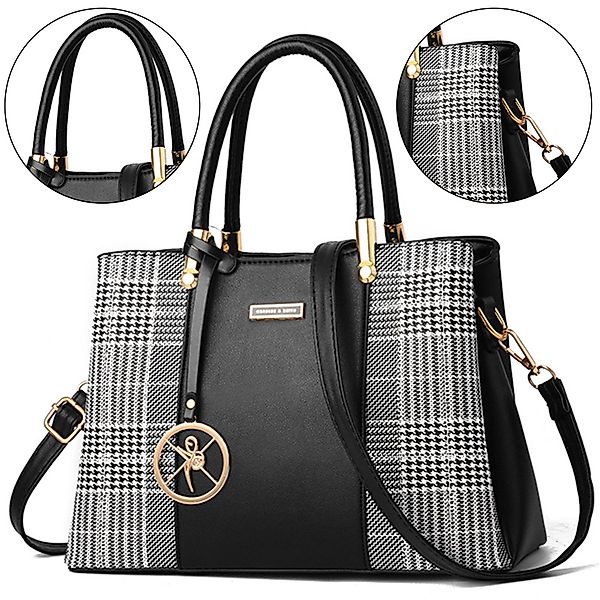 MODFU Henkeltasche Umhängetasche Handtasche Tragetasche Aktentasche (Schult günstig online kaufen