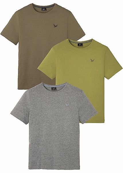 bonprix T-Shirt Packung, 3, 3 Stk. günstig online kaufen