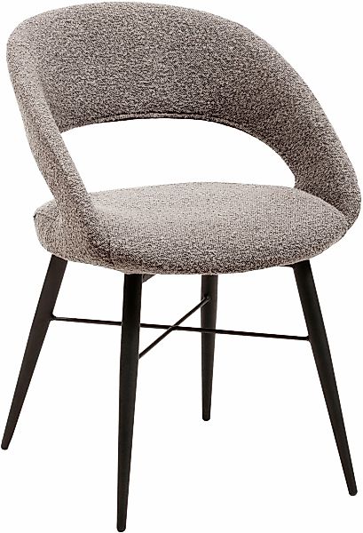 OMG Design Esszimmerstuhl "Marley" (Set) 1 Stk.mit modernem Cut-Out, Bouclé günstig online kaufen