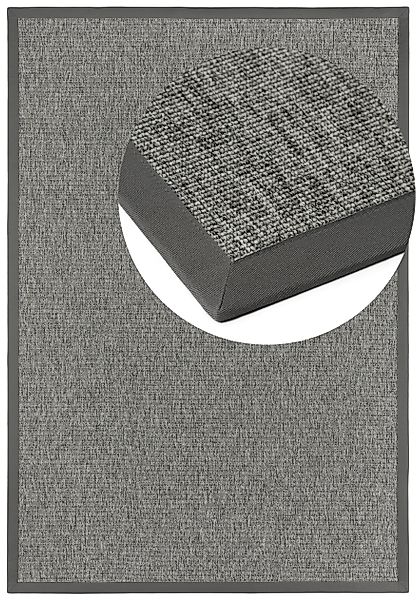 Dekowe Teppich »Basic S2 Bouclé«, rechteckig, 10 mm Höhe, meliert, Sisalopt günstig online kaufen
