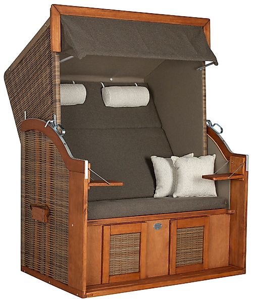 Strandkorb Tinnum Pinie PE griseum Dessin 574 günstig online kaufen