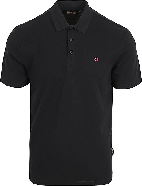 Napapijri Ealis Poloshirt Schwarz - Größe XXL günstig online kaufen