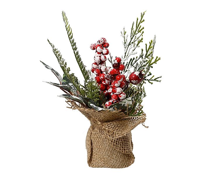 Gestecke, Kaemingk, Weihnachtsgesteck künstlich mit Zweigen günstig online kaufen