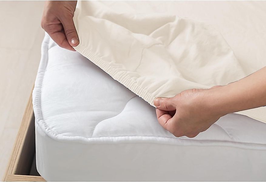 livessa Spannbettlaken weicher Jersey aus 100% günstig online kaufen